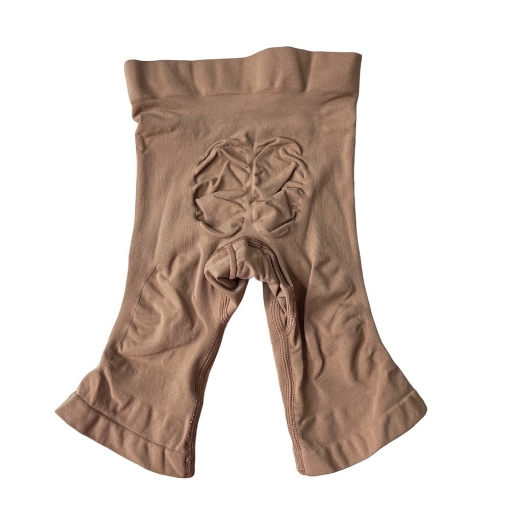Skims Sculpting Short Above Knee Open Gusset Sienna Size XXS/XS Shapewear - Picture 3 of 8